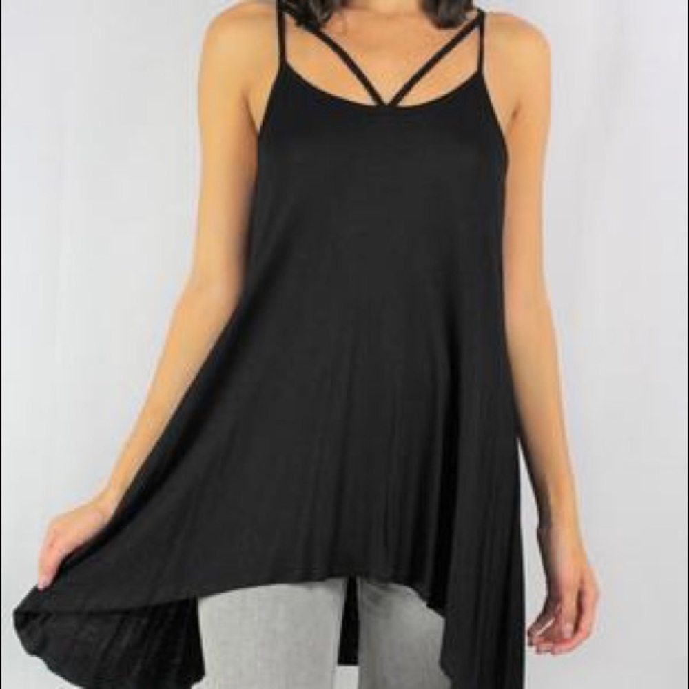 New Arrival! Strapped Tunic Top
